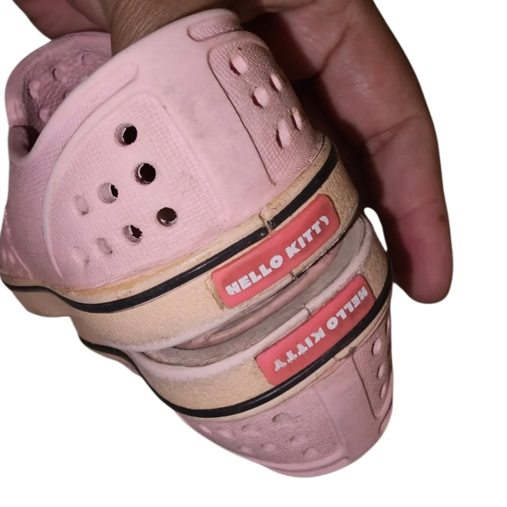 Hello Kitty Pink Kids Slippers